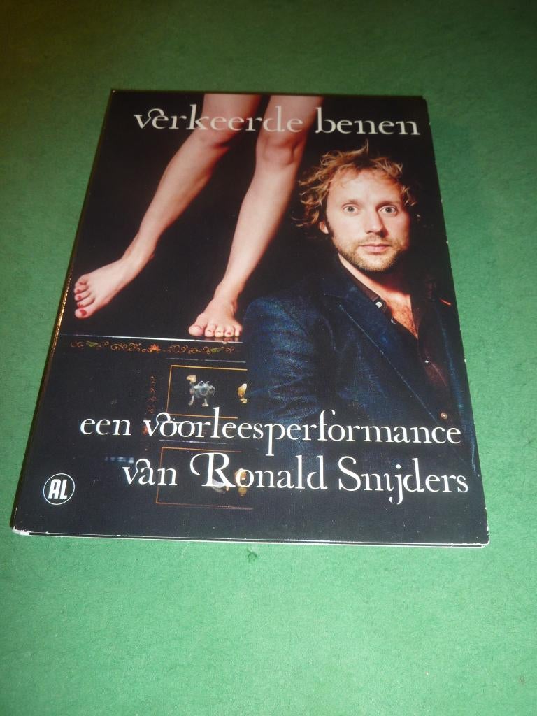 Ronald Snijders  Verkeerde benen dvd, Alle leeftijden, Verzenden, Zo goed als nieuw, Stand-up of Theatershow