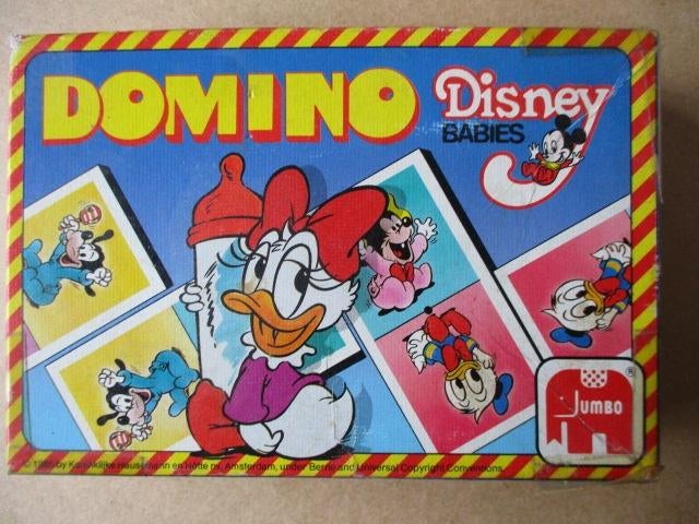 adv10229 disney babies domino, Verzamelen, Disney, Ophalen, Overige figuren, Gebruikt, Overige typen