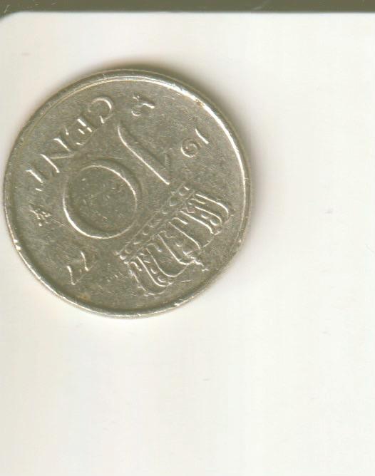 10 cent 1978 nederland, Postzegels en Munten, Munten | Nederland, Ophalen of Verzenden, Koningin Juliana, 10 cent