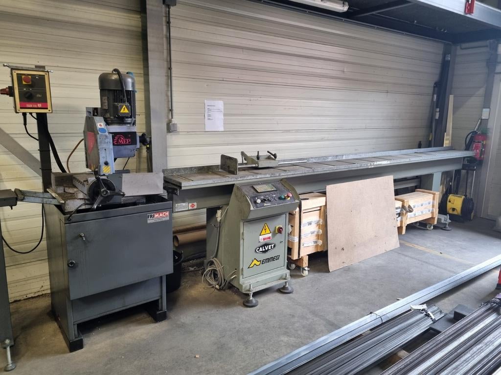 Cirkel zaagmachine MEP, Ophalen