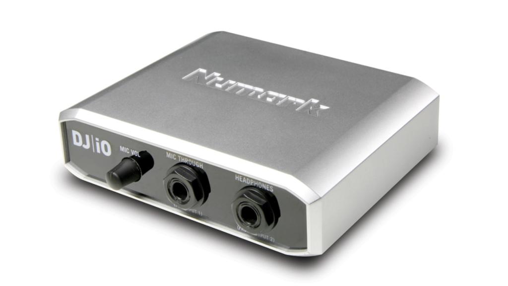 Numark DJ-IO DJ Audio Interface, Muziek en Instrumenten, Mengpanelen, Ophalen of Verzenden, Zo goed als nieuw, Minder dan 5 kanalen