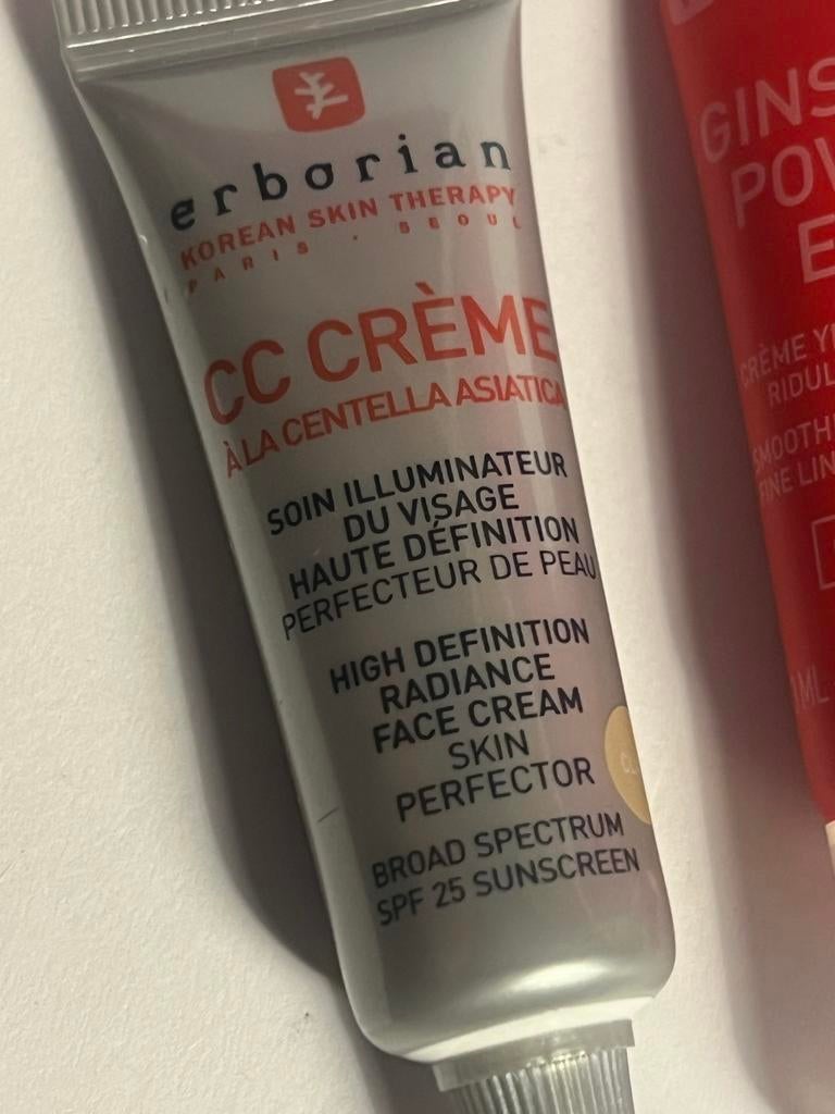 Erborian Mini's Set - CC Crème, Ginseng Eye, CC Dull, Ophalen of Verzenden, Nieuw, Ogen, Verzorging