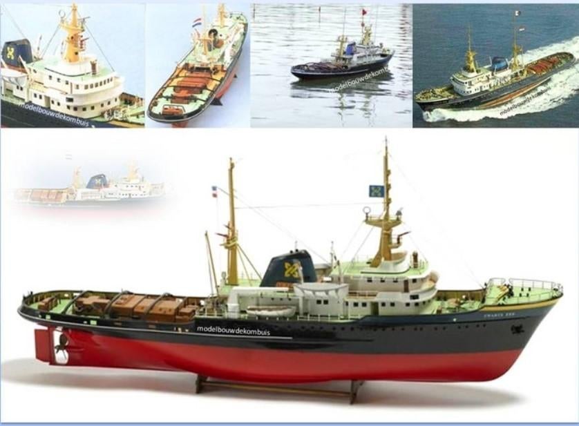 Bouwtekening Smit Zwarte Zee in 2 afmetingen !, Hobby en Vrije tijd, Modelbouw | Boten en Schepen, Ophalen of Verzenden, Nieuw