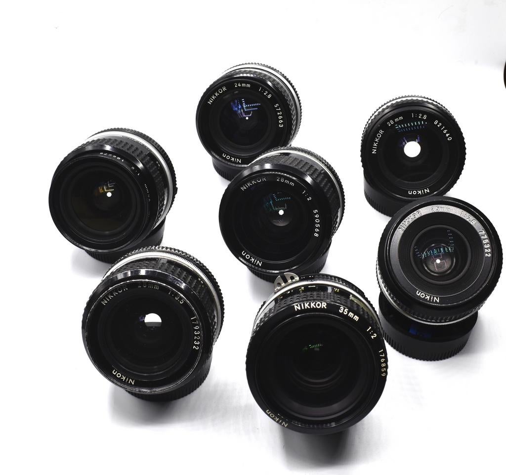 Nikon lenzen Ais Ai, Ophalen of Verzenden, Gebruikt, Groothoeklens