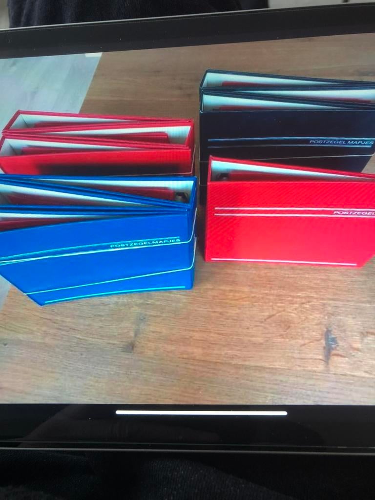 Voor de liefhebbers!!!20 lege PTT mappen div kleuren foto’s, Verzenden, Verzamelalbum