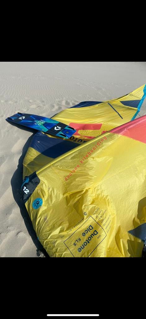 Duotone Dice SLS12meter uit  2022/2023 te koop, Geen board, Ophalen, Zo goed als nieuw