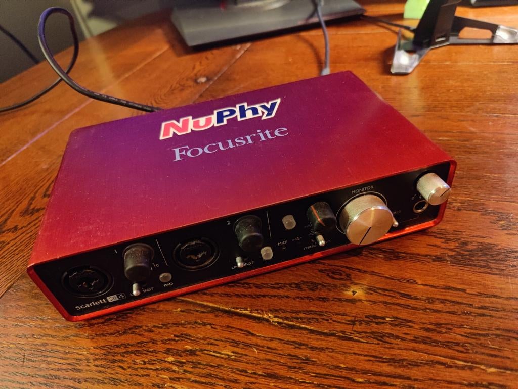 Focusrite Scarlett 2i4 Audio Interface, Ophalen, Gebruikt