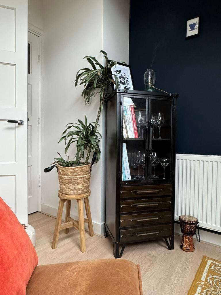 Metalen kast, Ophalen, Zo goed als nieuw, 25 tot 50 cm, Minder dan 150 cm