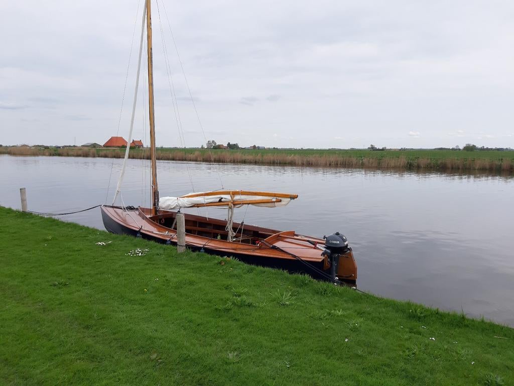 Fraai gerestaureerde originele Valk uit 1941., Watersport en Boten, Open zeilboten, Zo goed als nieuw, 6 meter of meer, Hout, Geen motor