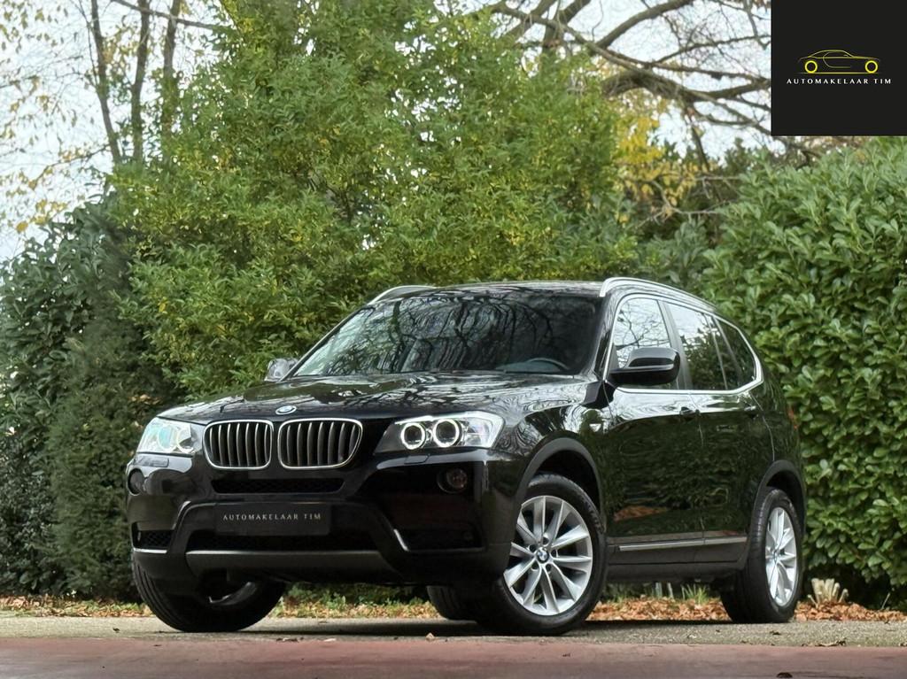 BMW X3 xDrive35i High Executive, Automaat, 1780 kg, Gebruikt, Zwart