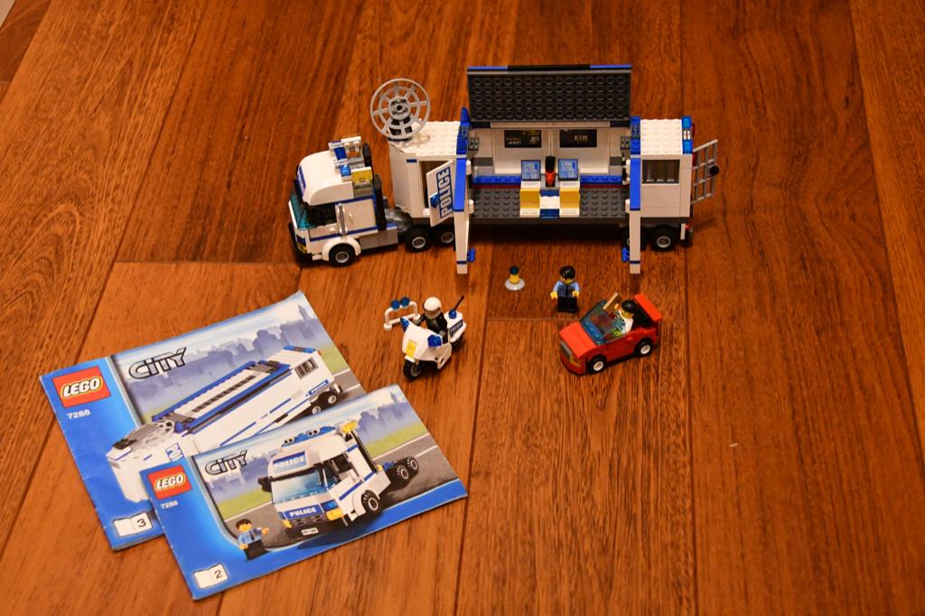 LEGO City Mobiele Politiepost - 7288, Ophalen of Verzenden, Gebruikt, Complete set, Lego
