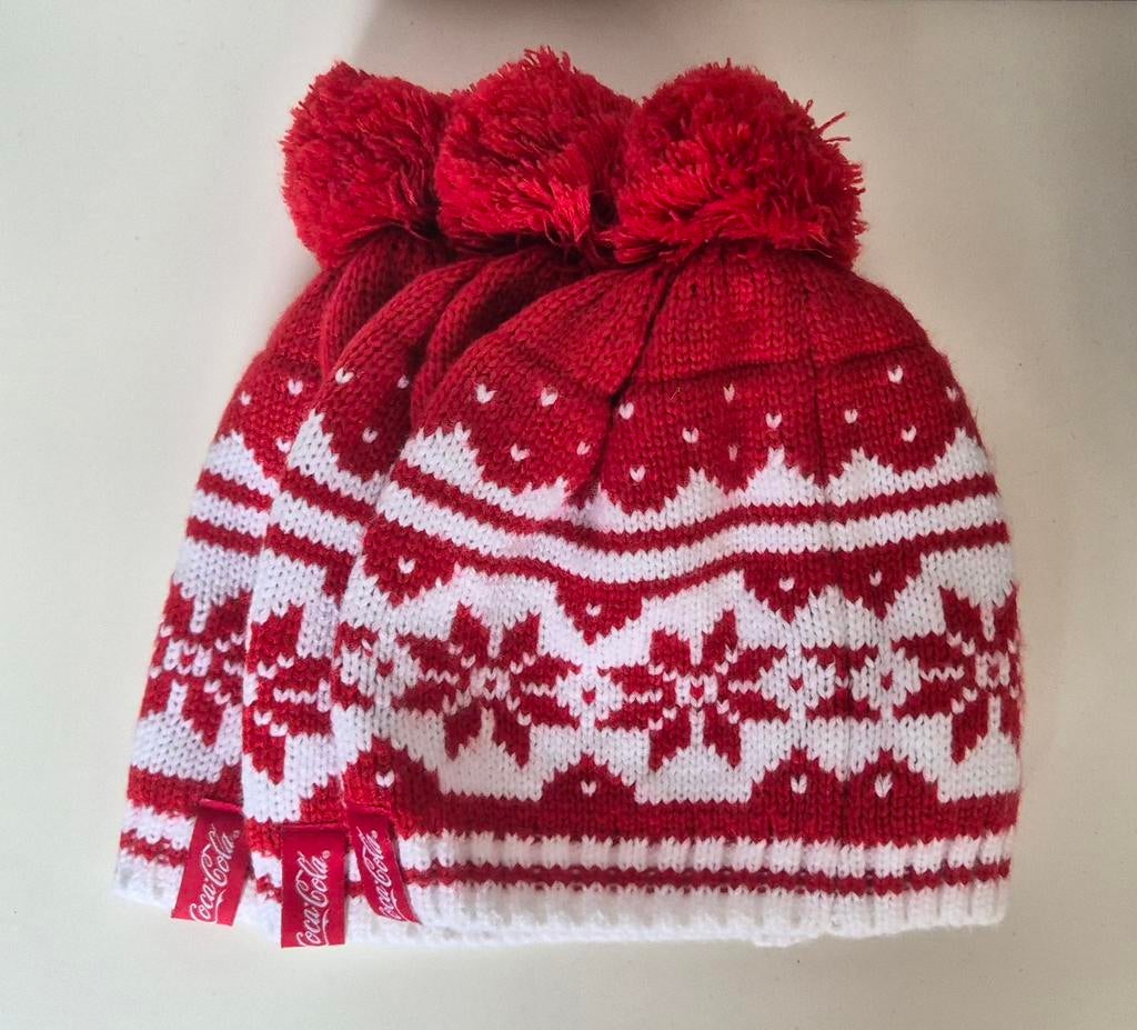 McDonald's Coca-Cola mutsen / beanies, Coca-Cola, Nieuw, Overige maten, Ophalen of Verzenden