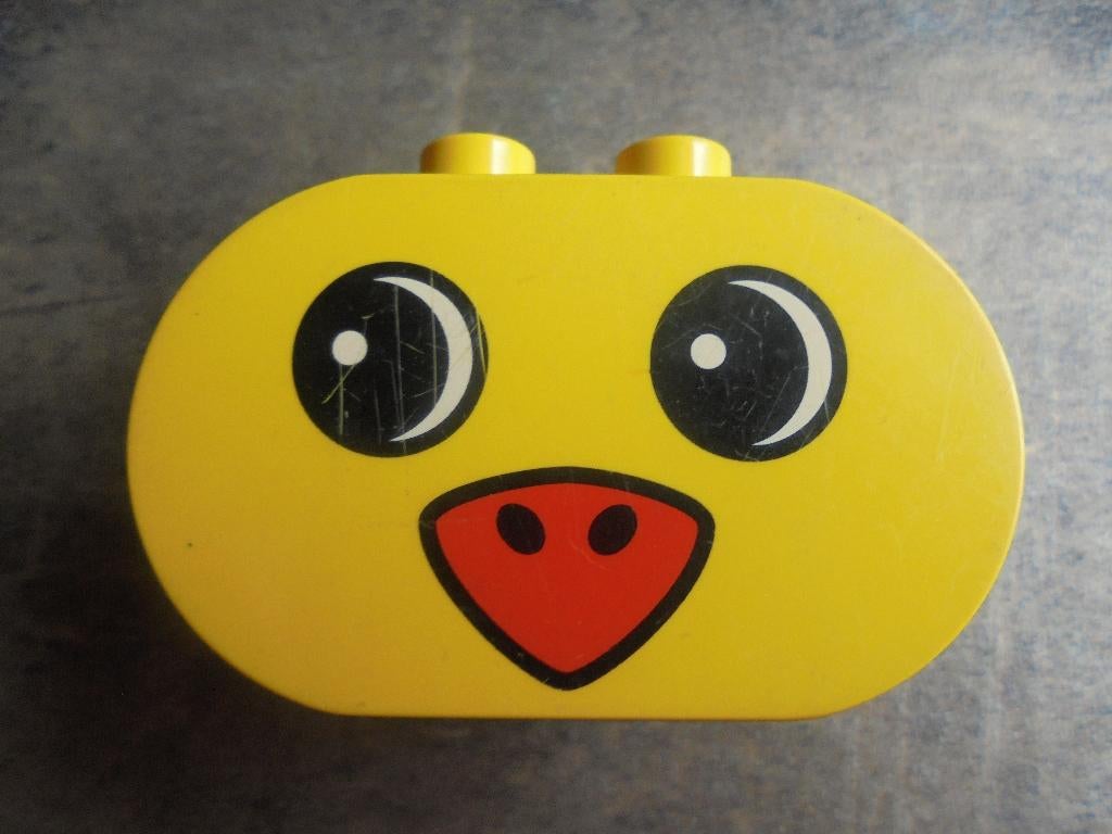 Lego Duplo Brick 2x4x2 Rounded Ends (zie foto's), Ophalen of Verzenden, Gebruikt, Losse stenen, Duplo