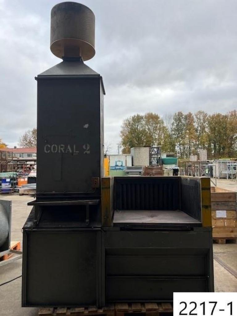 2217. Slijptafel / schuurtafel met afzuiging / slijpwerkbank, Ophalen, Gebruikt