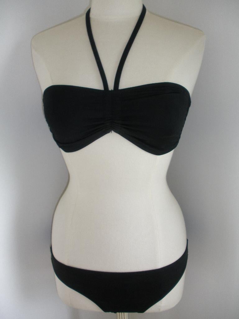 Hunkemöller bikini zwart maat L, Zwart, Ophalen of Verzenden, Zo goed als nieuw, Bikini