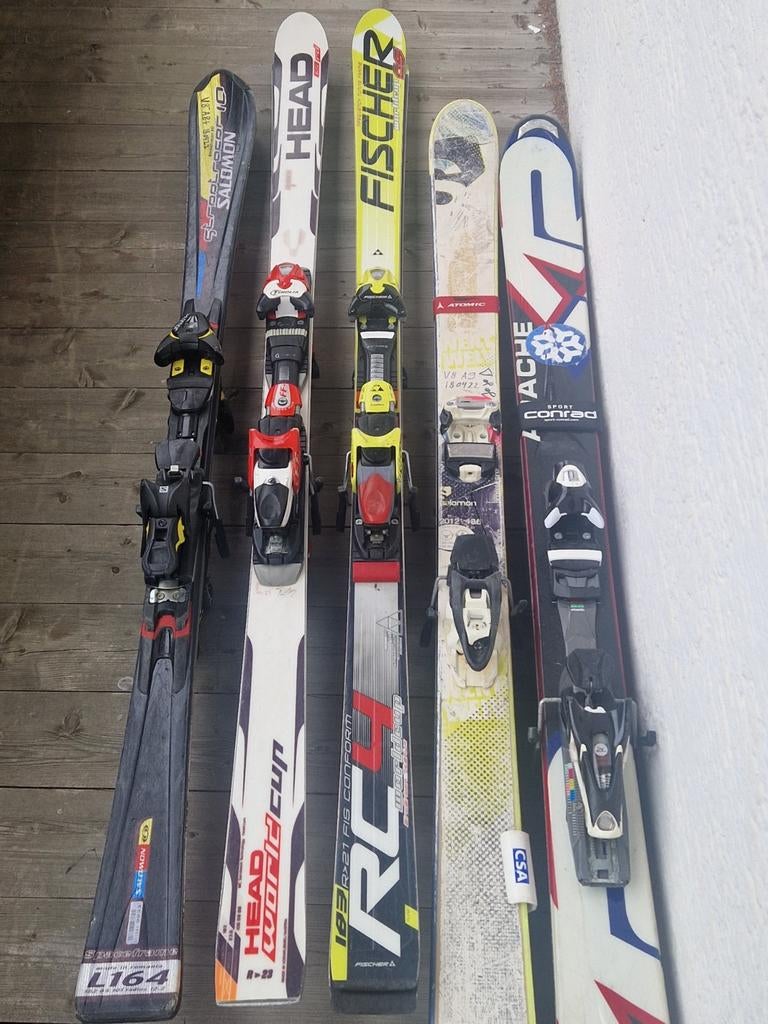 Diverse Ski's - Verschillende merken en lengtes va. €50,-, Overige merken, 160 tot 180 cm, Gebruikt, Ophalen of Verzenden