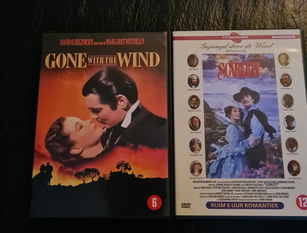 Gone With The Wind & Scarlett DVD's, Cd's en Dvd's, Drama, Ophalen of Verzenden, Zo goed als nieuw, 1940 tot 1960