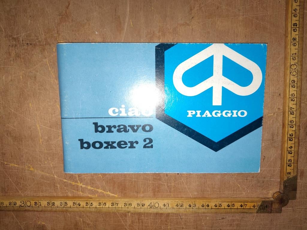 Handleiding Piaggio Ciao, Bravo, Boxer 2, Ophalen of Verzenden, Zo goed als nieuw