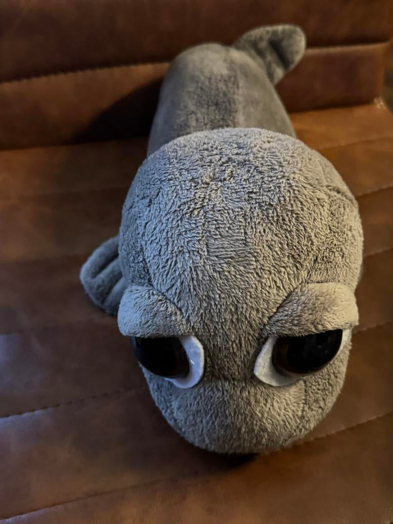 Zeehond pluche, Ophalen of Verzenden, Zo goed als nieuw