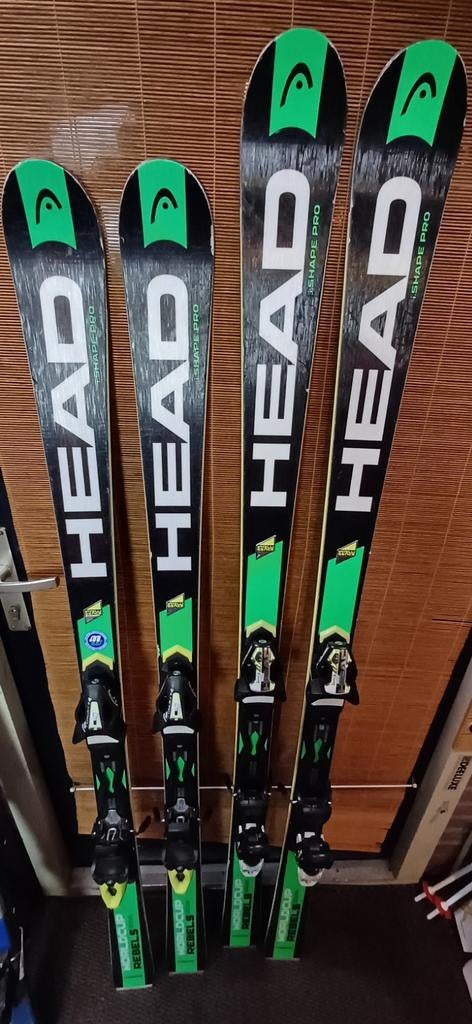 Head Worldcup Rebels Ski's - 165/175 cm, Sport en Fitness, Skiën en Langlaufen, 160 tot 180 cm, Gebruikt, Ophalen of Verzenden