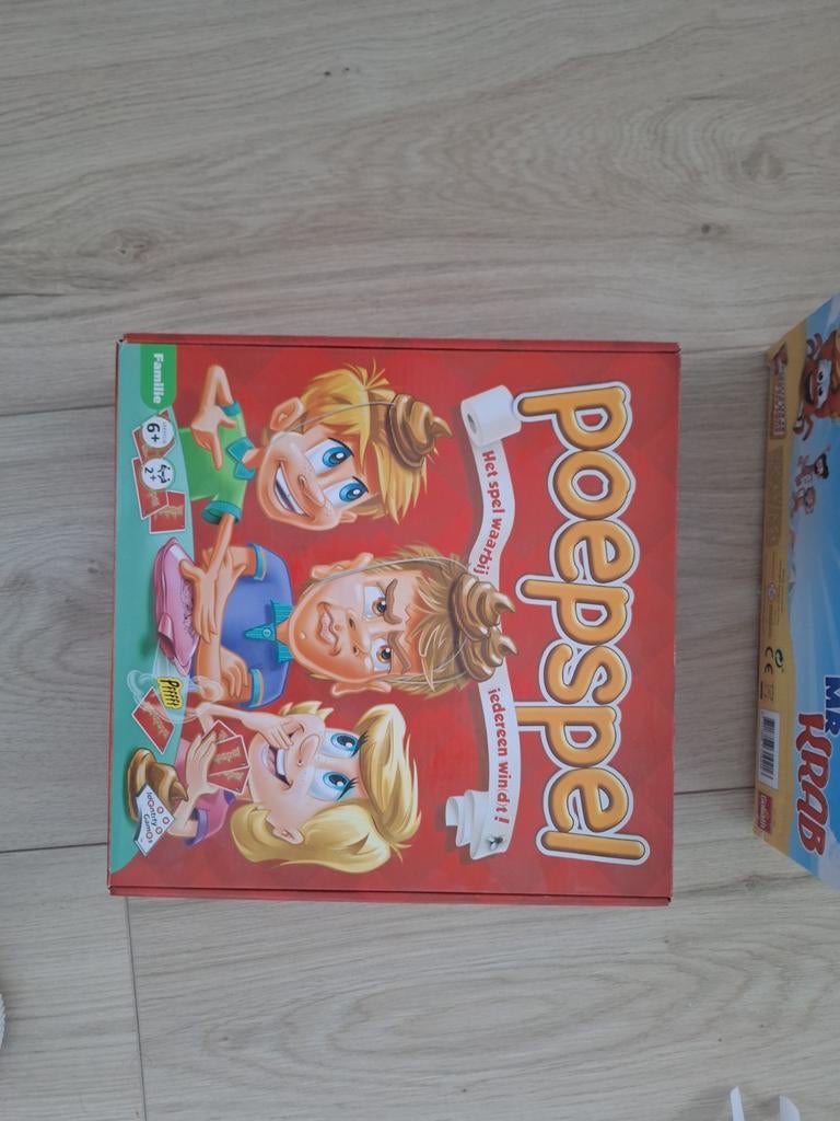 Poepspel grappig spel voor 6+ z.g.a.n., Ophalen of Verzenden