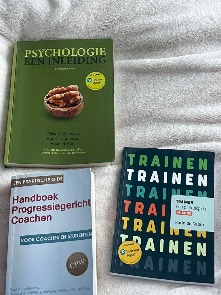 Toegepaste psychologie boeken, Ophalen of Verzenden, Zo goed als nieuw
