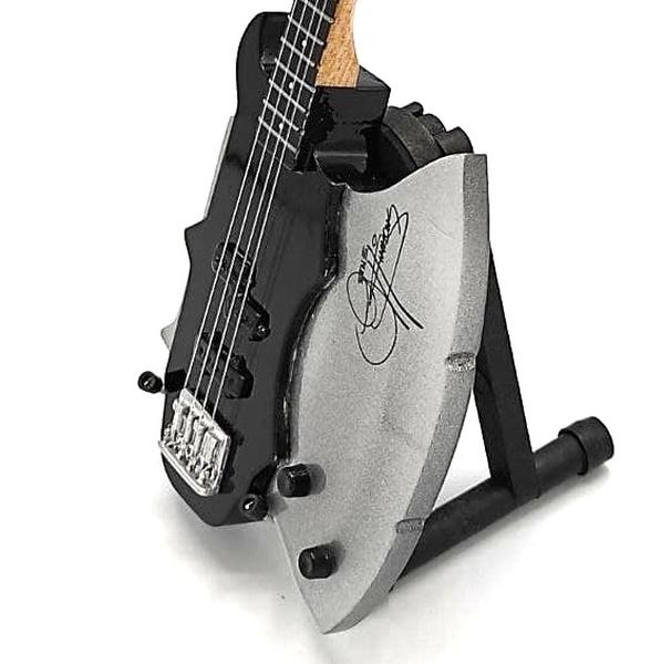 Gene Simons KISS miniatuur gitaar 25cm van hout mini guitar, Info@deconoord.nl, Deco Noord, Nieuw, Ophalen of Verzenden