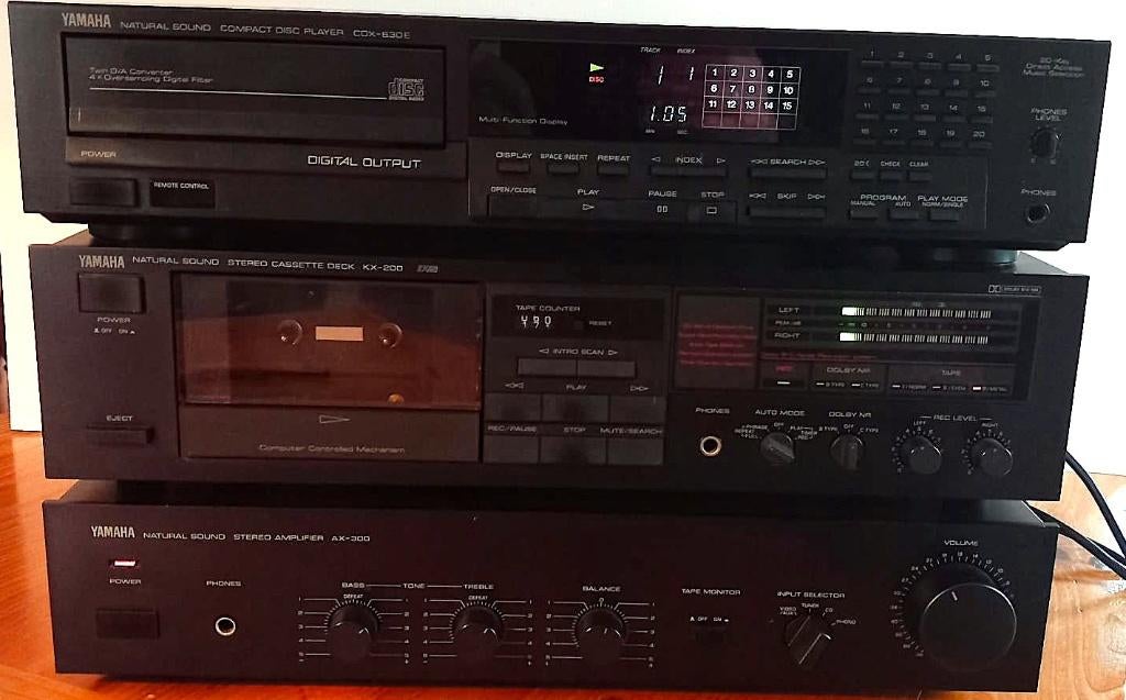 Yamaha Natural Sound, Ophalen, Gebruikt, Audio