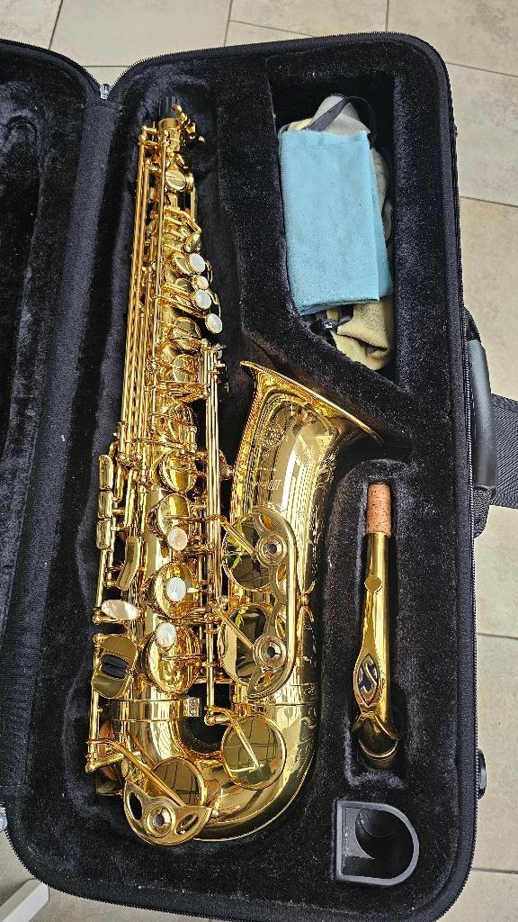 Selmer alt serie 3, Muziek en Instrumenten, Blaasinstrumenten | Saxofoons, Ophalen, Zo goed als nieuw, Alt, Met koffer