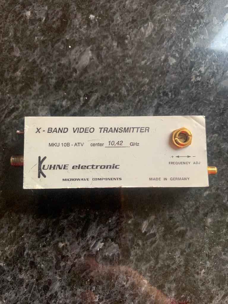 10 GHz ATV zender, Telecommunicatie, Zenders en Ontvangers, Zo goed als nieuw, Zender, Ophalen of Verzenden