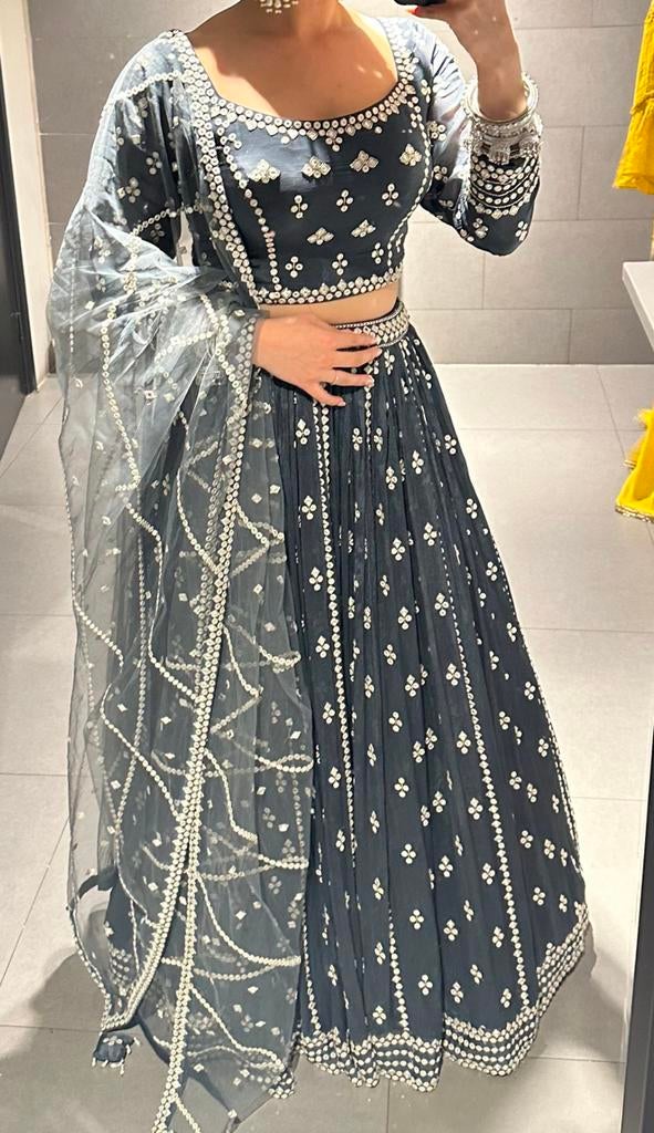 Lengha, anarkali, lehenga, Kleding | Dames, Verzenden, Zo goed als nieuw, Carnaval