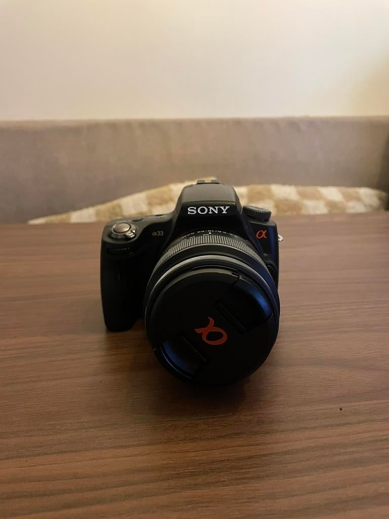 Spiegelreflexcamera Sony SLT A33, Spiegelreflex, Ophalen of Verzenden, Zo goed als nieuw, Sony