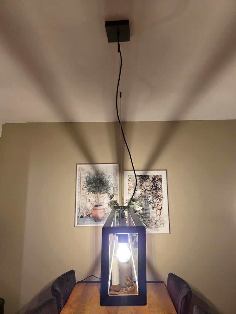Lucide Thor hanglamp zwart - 4xE27, Ophalen of Verzenden, Minder dan 50 cm