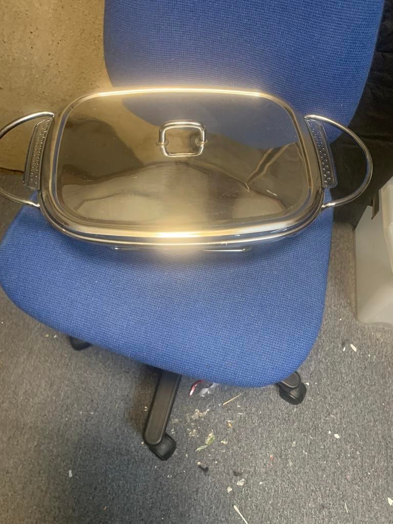 Div warmhoudschalen 15.00 euro, Ophalen of Verzenden, Gebruikt, Rvs, Overige typen