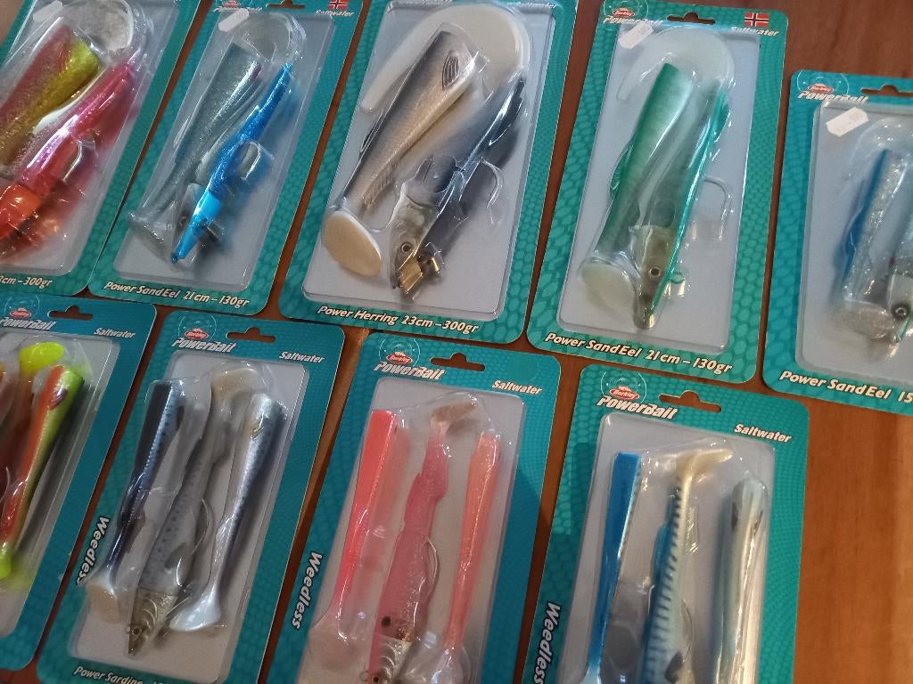 Kunstaas pakket Noorwegen (Berkley Powerbait), Tinstraat, Nieuw, Ophalen of Verzenden, Info@purefishing.com