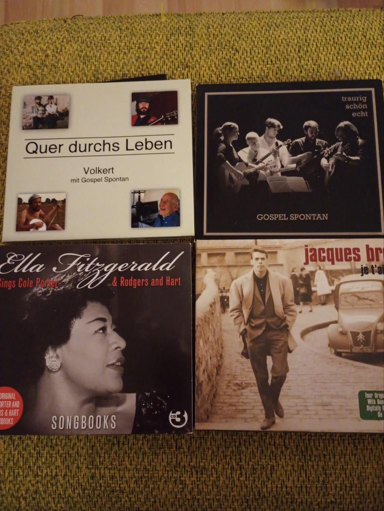 Gospel CD's + Ella & Brel CD Boxen in totaal 8 cd's, Cd's en Dvd's, Ophalen of Verzenden, Zo goed als nieuw, Overige formaten