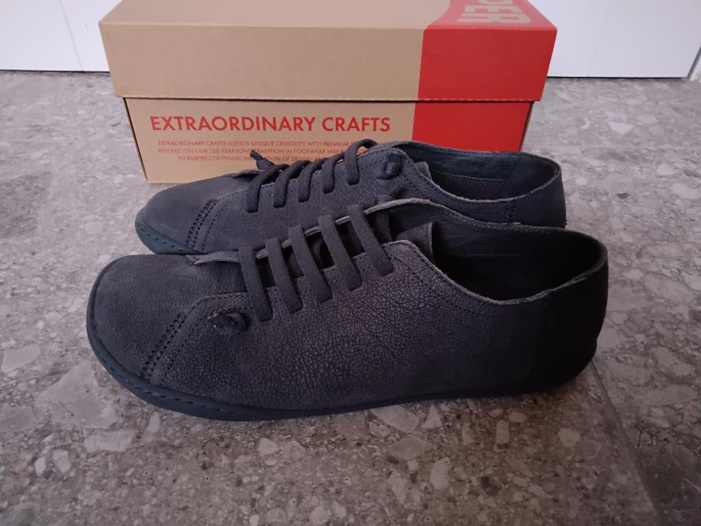 Camper Peu Cami dames schoenen grijs leer maat 41 nieuw, Nieuw, Ophalen of Verzenden, Sneakers of Gympen, Grijs