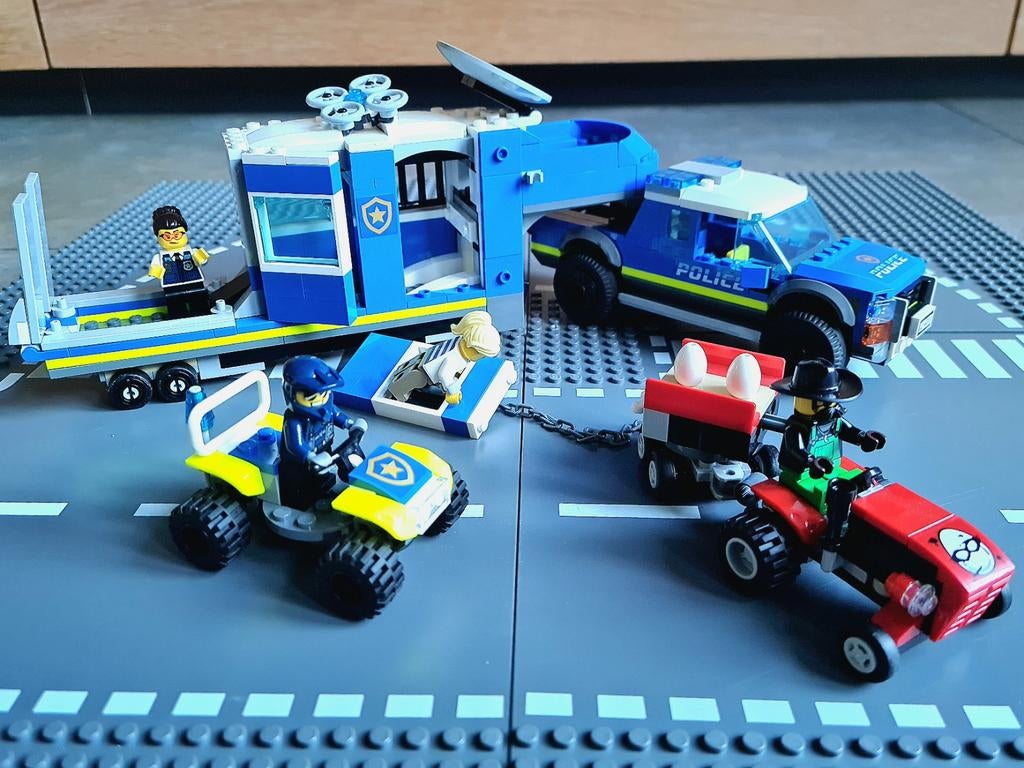 Lego City 60315 Mobiele Commandocentrale - Zo Goed Als Nieuw, Ophalen of Verzenden, Zo goed als nieuw, Complete set, Lego