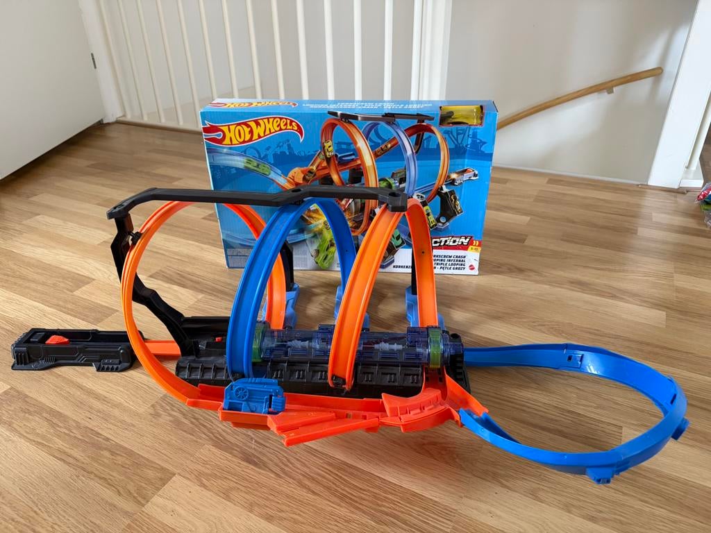 Hot Wheels Action Unlimited - Elektrisch, Kinderen en Baby's, Speelgoed | Racebanen, Ophalen, Hot Wheels, Met looping, Elektrisch