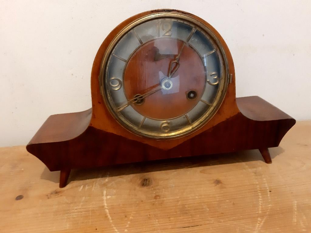 jaren 60 pendule, Antiek en Kunst, Antiek | Klokken, Ophalen of Verzenden