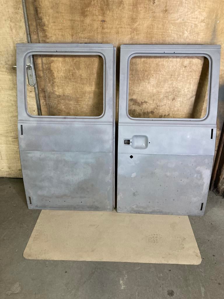 Chevy van G20 G30 Gmc Vandura roestvrije achterdeuren, Auto-onderdelen, Carrosserie en Plaatwerk, Deur, Amerikaanse onderdelen