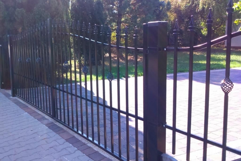 Sierpoort 'Bolton' in 4m en 5m compleet met palen etc., Met poort, Nieuw, Ophalen of Verzenden, Sierhekwerk