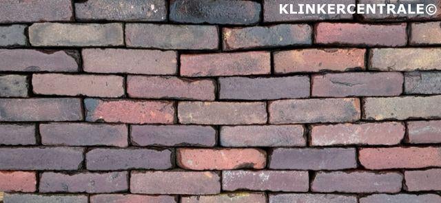 800m2 rood paars gebakken klinkers waalformaat straatstenen, Bij dit gebruikte product niet te achterhalen, Gebruikt, Verzenden