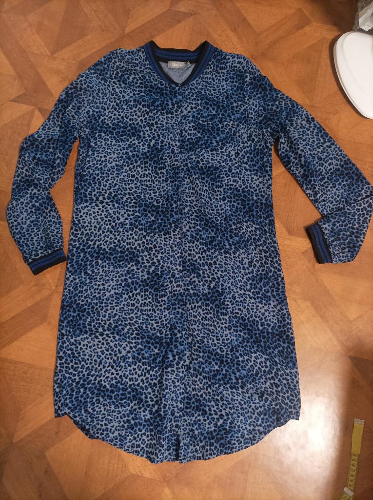 Geisha jurk maat M/38 blauw, Kleding | Dames, Jurken, Maat 38/40 (M), Geisha, Blauw, Ophalen of Verzenden