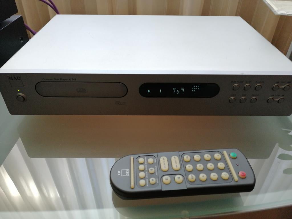 NAD C542 compact disc speler Sony kss loopwerk c 542 hdcd, Ophalen of Verzenden, Gebruikt, Sony