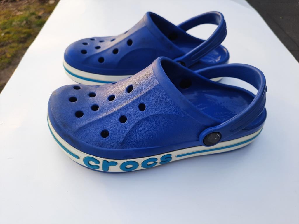 Blauwe Crocs J2 voor kinderen maat 33-34, Gebruikt, Crocs, Jongen of Meisje, Schoenen