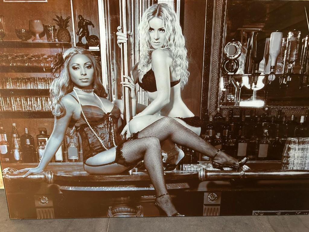 Glasschilderij / schilderij, Antiek en Kunst, Kunst | Schilderijen | Modern, Ophalen