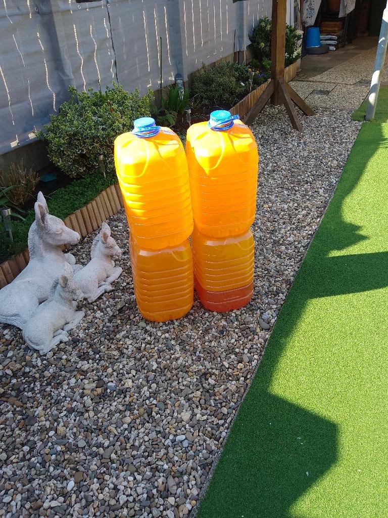 4 lege jerrycans, Ophalen, Overige brandstoffen, Overige soorten