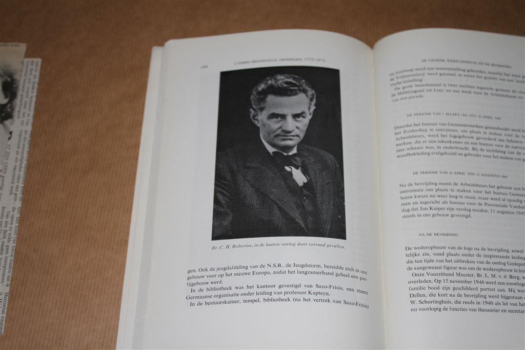 L'union Provinciale. 5772-5972. Groningen [1772-1972 ], Ophalen of Verzenden, Gelezen