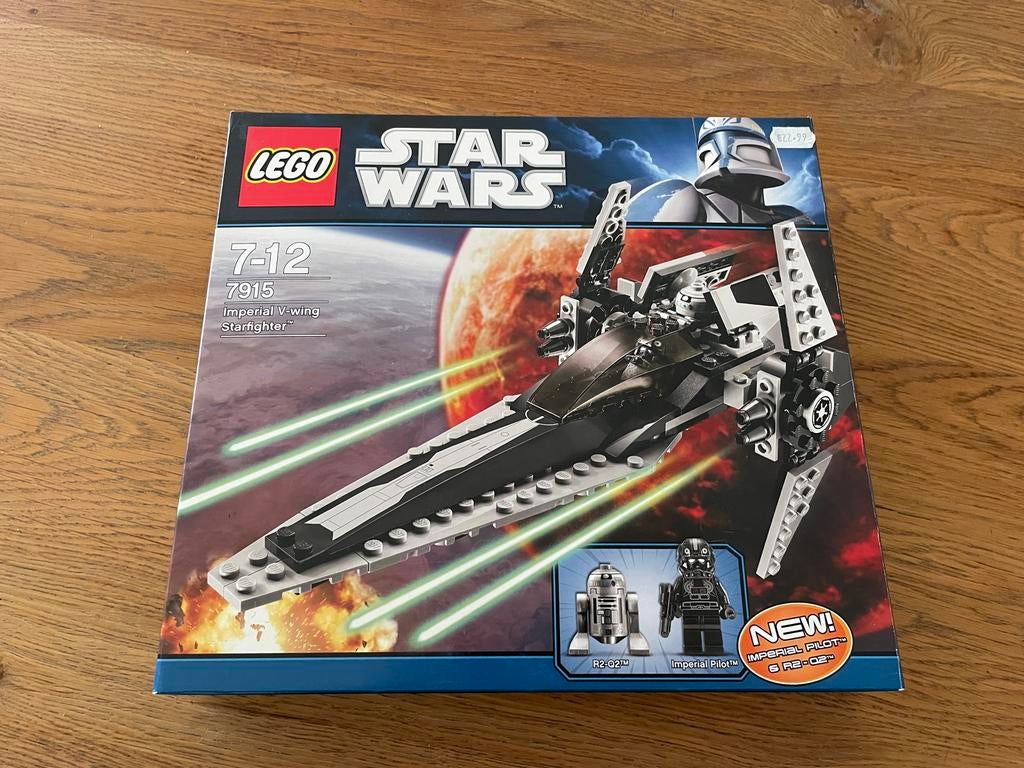 Lego Star Wars 7915 Imperial V-wing Starfighter, Gebruikt, Star Wars, Lego, Ophalen of Verzenden
